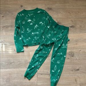Waffle Knit Kids Christmas Pajamas Wonder Shop